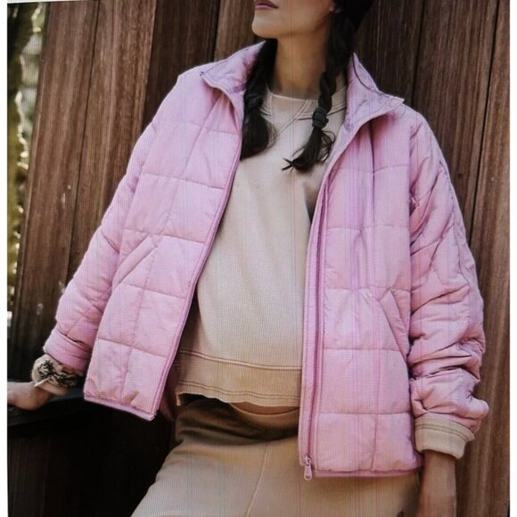Hatch Pink Puffer Jacket - Picture 1 of 14